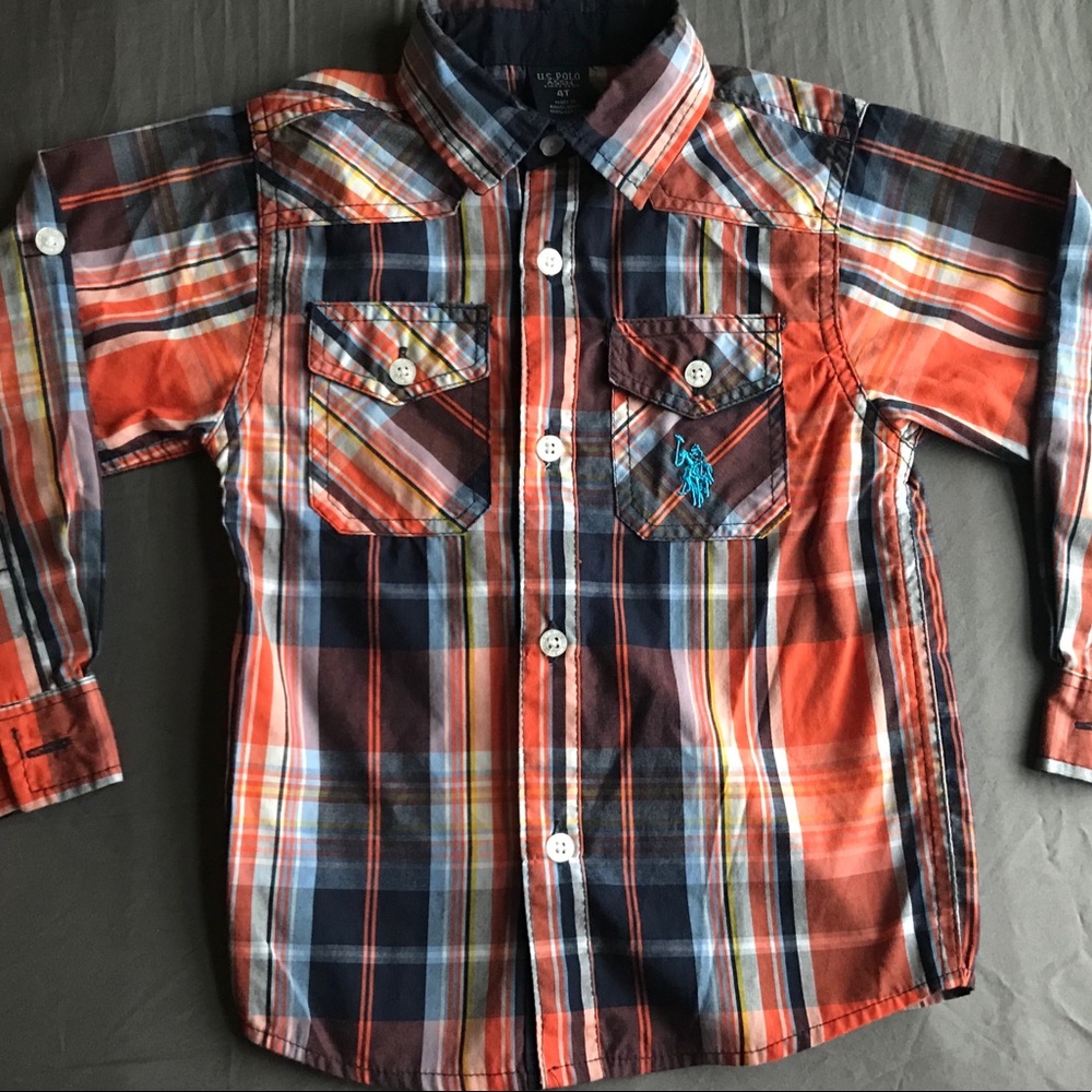 U.S. Polo Assn. Kids Button Down Shirt
